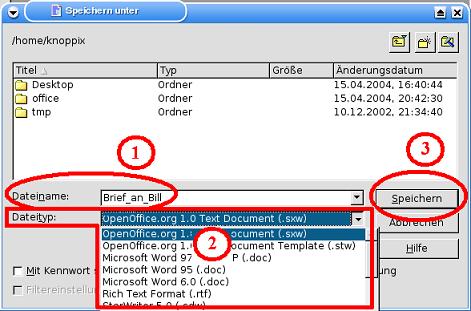 OpenOffice-Writer-Speichern-unterFenster