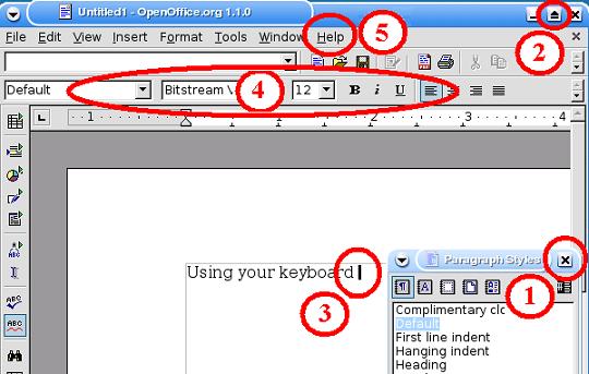 OpenOffice-Writer-Window